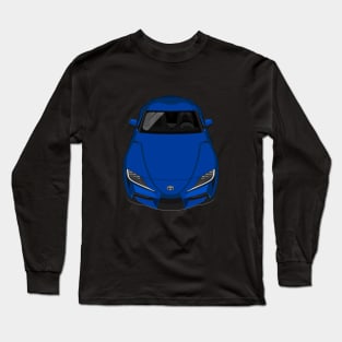 GR Supra 5th gen J29 - Blue Long Sleeve T-Shirt